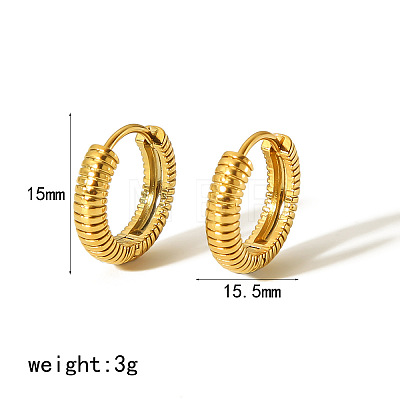 304 Stainless Steel Hoop Earrings FS-WG4BF8F-01-1