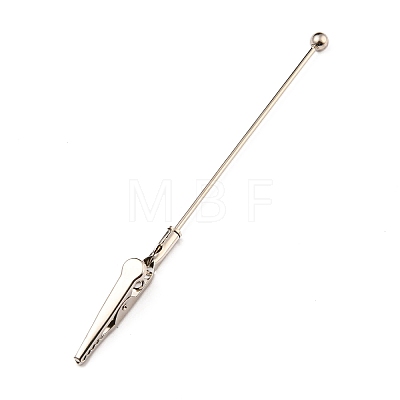 Iron Bracelet Tool Jewelry Helper Alligator Clip AJEW-A053-01A-1