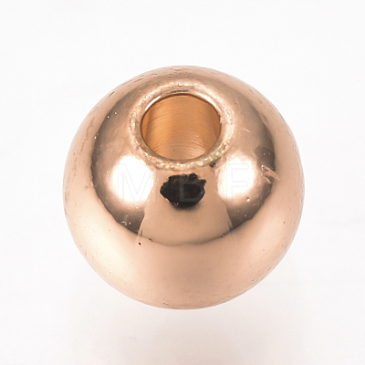 Brass Spacer Beads X-KK-Q738-6mm-03RG-1