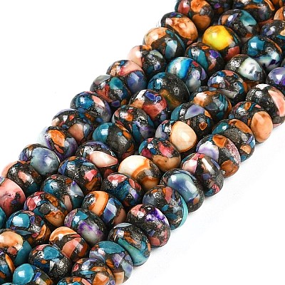 Natural Howlite Beads Strands G-A230-C01-01-1