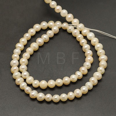 Natural Cultured Freshwater Pearl Beads Strands PEAR-F001-30-01-1