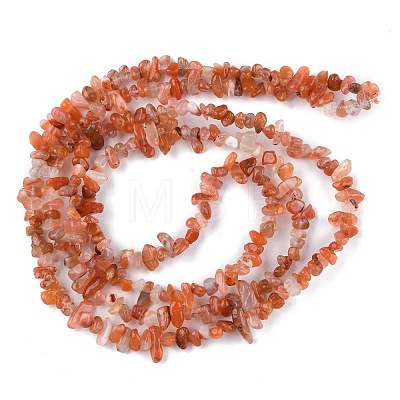 Natural Carnelian Beads Strands G-G0003-B18-1