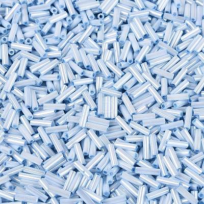 FGB Grade A Glass Round Bugle Beads SEED-Q040-06A-08-1