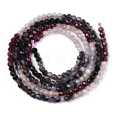 Natural Mixed Gemstone Beads Strands G-D080-A01-03-18-1