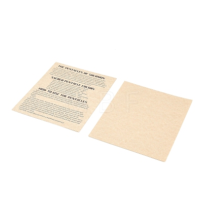 Blank Word Cards AJEW-P131-05-1