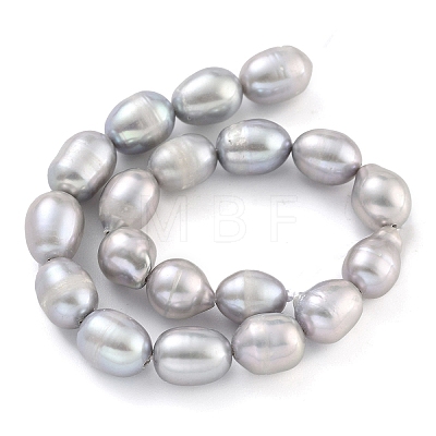 Natural Cultured Freshwater Pearl Beads Strands PEAR-P062-10D-1
