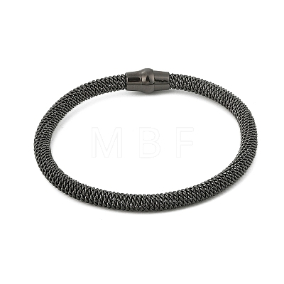 304 Stainless Steel Mesh Chain Bracelets for Women Men BJEW-Z087-19B-1