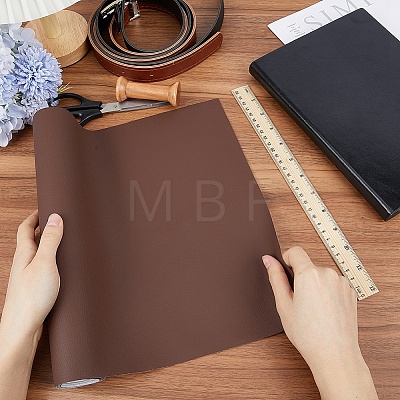 Rectangle PU Leather Fabric AJEW-WH0089-52B-03-1