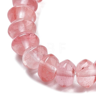 Cherry Quartz Glass Beads Strands G-P559-A12-01-1