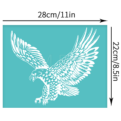 Self-Adhesive Silk Screen Printing Stencil DIY-WH0338-086-1