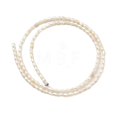 Natural Cultured Freshwater Pearl Beads Strands PEAR-I007-01J-02A-1