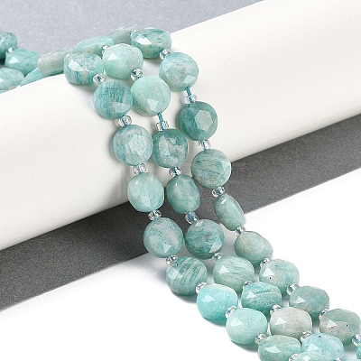 Natural Amazonite Beads Strands G-N342-18-1