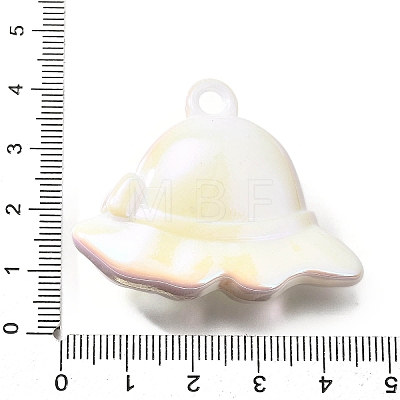 UV Plating Acrylic Pendants OACR-S043-09C-1