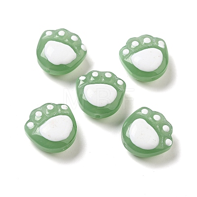 Opaque Glass Beads LS-FIND-I029-04D-1