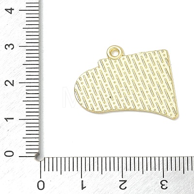 Alloy Enamel Pendants AL-CBAD1A5-01F-G-1