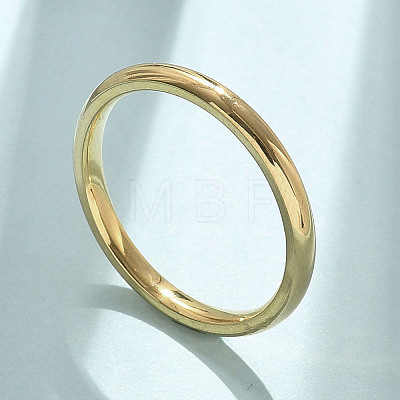 304 Stainless Steel Plain Band Rings STAS-I160-E03-G-1