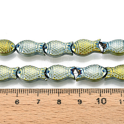 Electroplate Glass Beads Strands EGLA-T025-03E-1