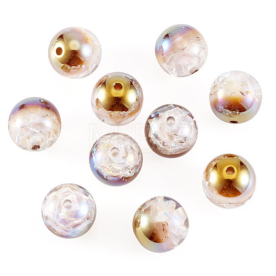10Pcs Resin Beads PACR-TA0001-33G-1