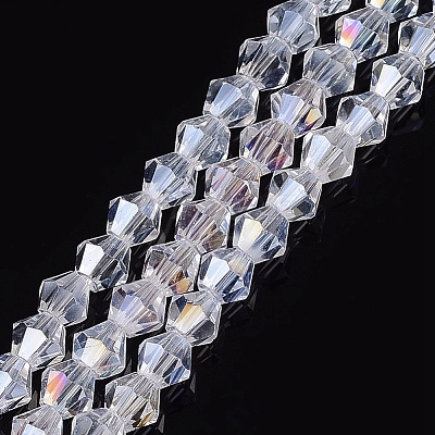 Glass Beads Strands X-EGLA-S056-04-1
