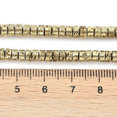 Electroplated Synthetic Non-Magnetic Hematite Beads Strands X-G-U003-16A-1