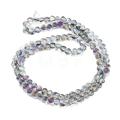 Electroplate Glass Beads Strands EGLA-G037-09A-1