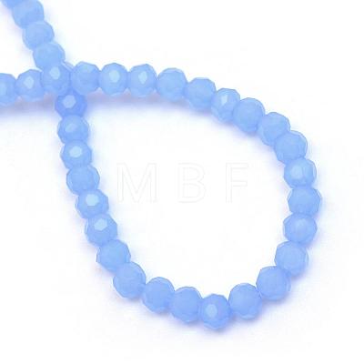 Imitation Jade Glass Bead Strands GLAA-R166-4mm-03D-1