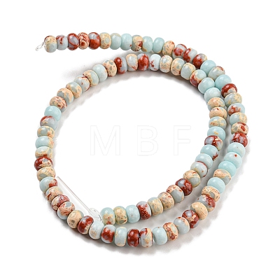 Synthetic Imperial Jasper Dyed Beads Strands G-D077-E01-02I-1