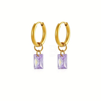 304 Stainless Steel Hoop Earrings AY4063-3-1