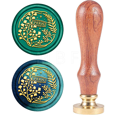 Wax Seal Stamp Set AJEW-WH0208-713-1