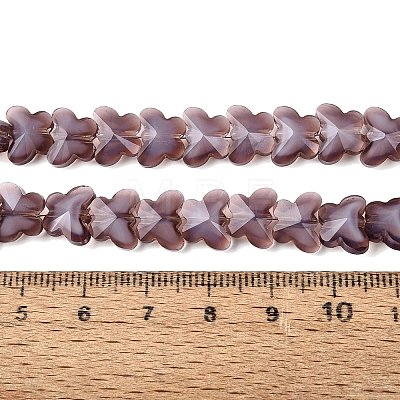 Opaque Glass Beads Strands GLAA-N073-01I-1