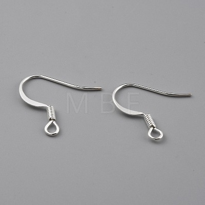 Brass Earring Hooks KK-O131-08S-1