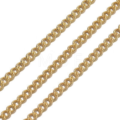 Brass Twisted Chains CHC010Y-G-1