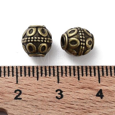 Tibetan Style Alloy Beads X-FIND-Q094-34AB-1