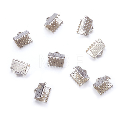 Iron Ribbon Crimp Ends E004Y-01-NF-1