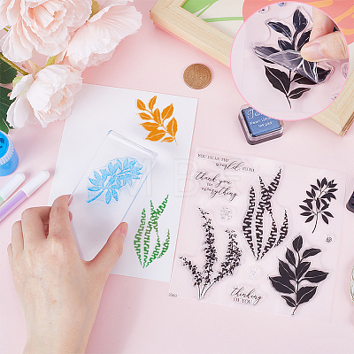Clear Silicone Stamps DIY-WH0504-62F-1