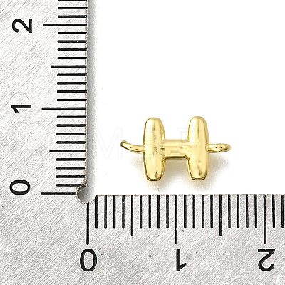 Brass Connector Charms KK-P295-01G-H-1
