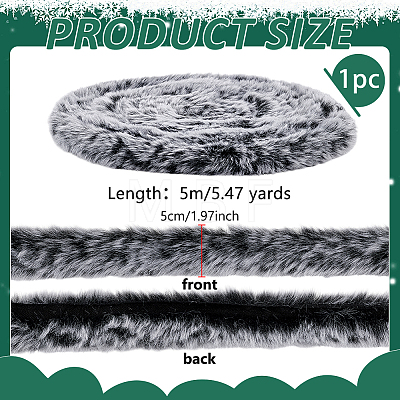 Imitation Rabbit Hair Ribbons OCOR-PH0036-19B-1
