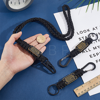 2Pcs Polyester Cord Rope Rock Climbing HJEW-HY0001-45A-1