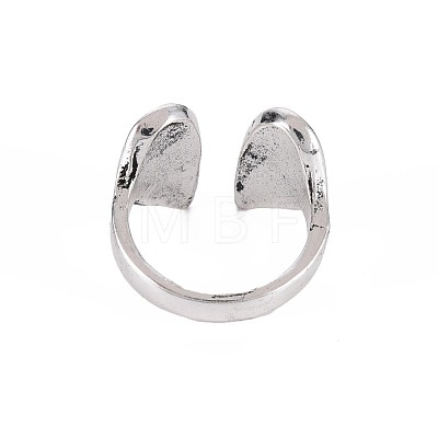 Vintage Wing Cuff Finger Rings for Women RJEW-S038-196-1