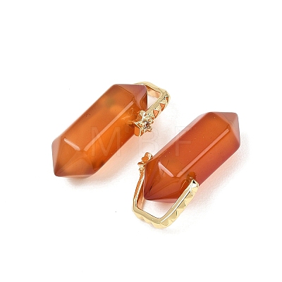 Natural Mixed Stone Double Terminal Pendants GG-CBA4154-07G-1