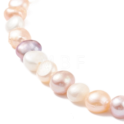 Natural Pearl Beaded Necklace for Women NJEW-JN03899-01-1