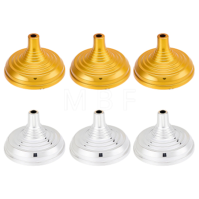 10Pcs 2 Colors Plastic Stick Flag Holder KY-CP0001-32-1