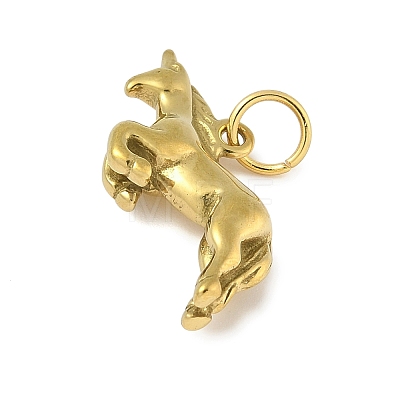304 Stainless Steel Pendants STAS-P391-01L-G-1