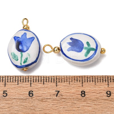 Handmade Porcelain Pendants PR-CBA8966-08G-1