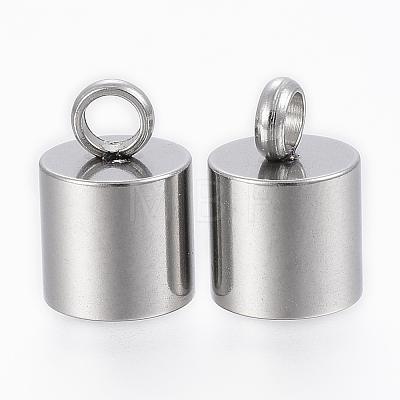 Tarnish Resistant 201 Stainless Steel Cord Ends STAS-H410-20P-C-1