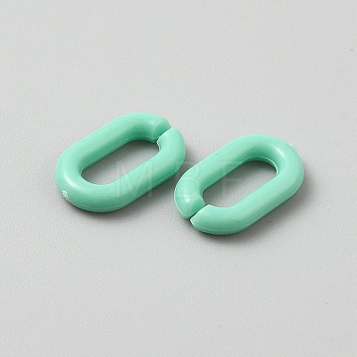Opaque Acrylic Linking Rings SACR-WH0001-37N-1