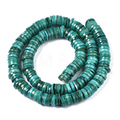 Natural Freshwater Shell Beads Strands X-BSHE-I016A-01D-1