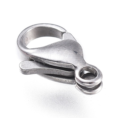 316 Surgical Stainless Steel Lobster Claw Clasps STAS-M281-01P-C-1