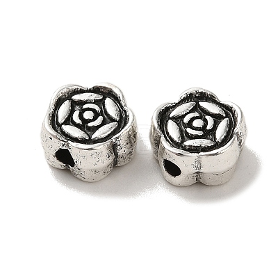 Tibetan Style Alloy Beads PALLOY-P302-12E-AS-1