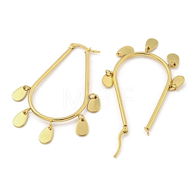 304 Stainless Steel Earrings for Women EJEW-E305-12G-1